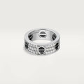 Ceramic Diamond-Paved Ring C401