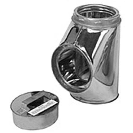 Stainless Steel 5 inch Insulated Chimney Pipe Tee V7334