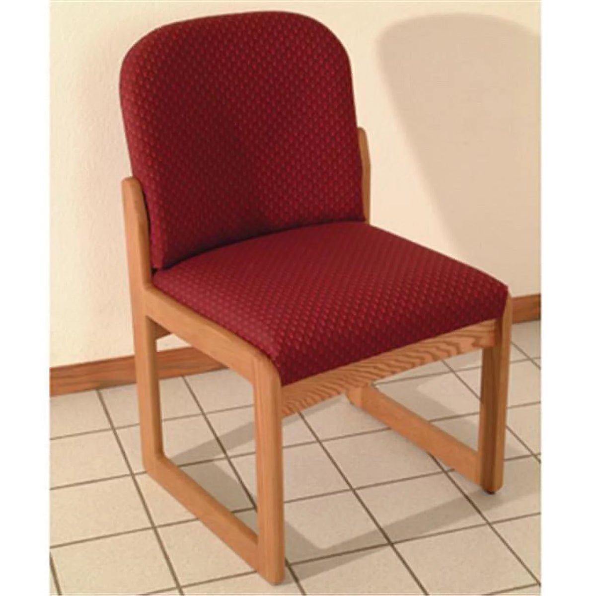 Medium Oak Wooden Guest Chair D33836