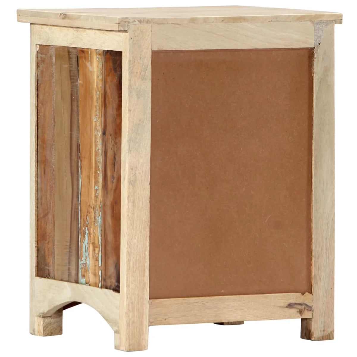 Bedside Cabinet Solid Reclaimed Wood G489