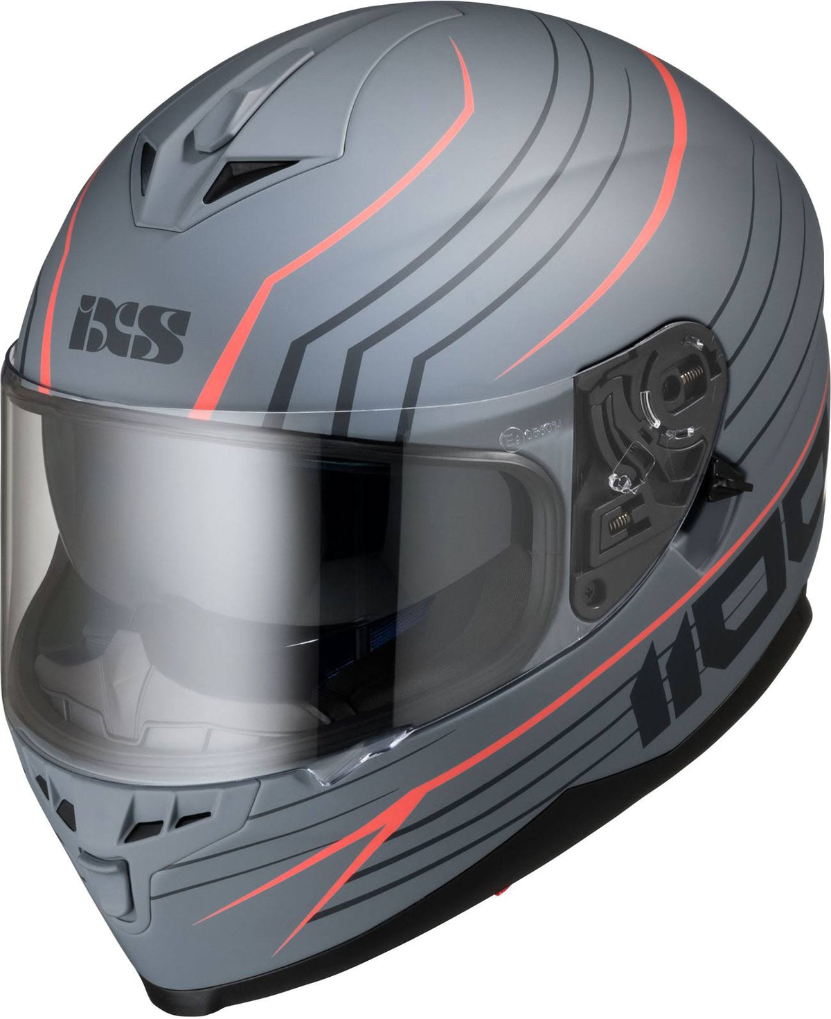 Integral Helmet Matt Grey Red XXL C396144