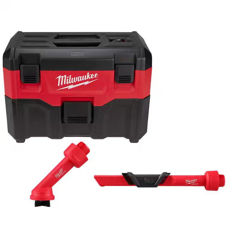 18-Volt 2 Gal. Cordless Wet/Dry Vacuum with Brush and Crevice Kit H3092
