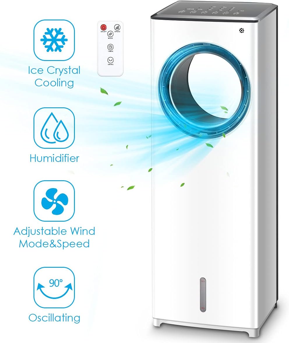 3 In 1 Evaporative Air Cooler Bladeless Tower Fan F62360