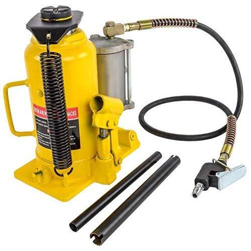 Bottle Jack 20-Ton Capacity Air Assist H35344