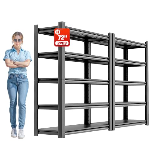 5 Tier Heavy Duty Metal Shelving Unit J75065