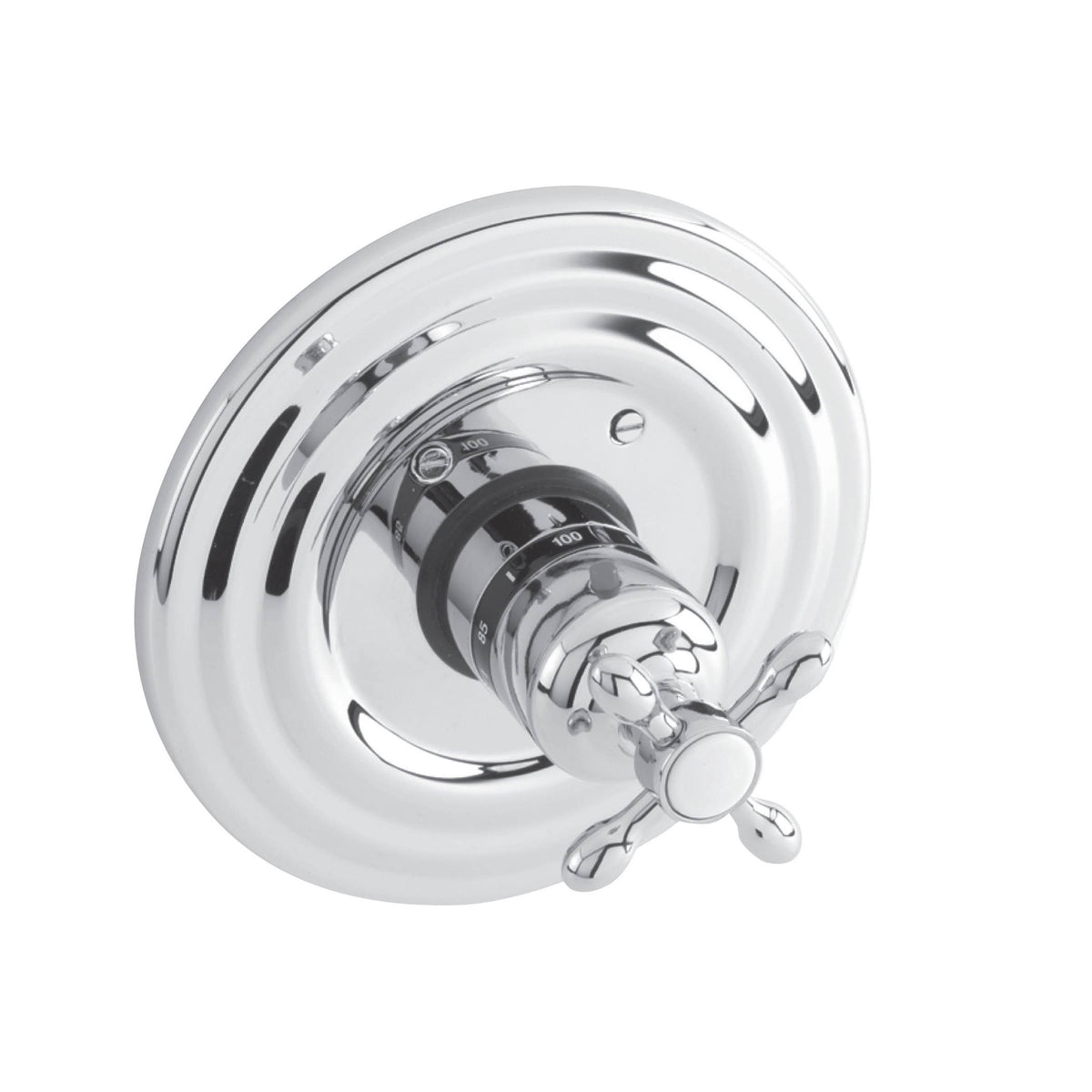 Stainless Steel Thermostatic Trim Plate with Handle O3583