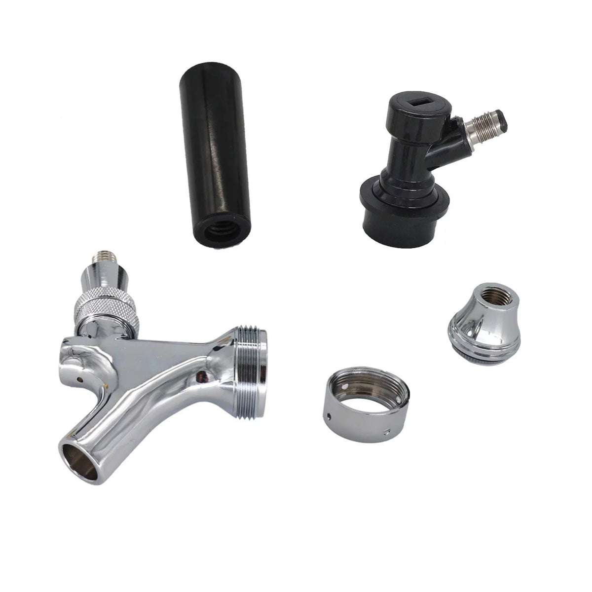 Beer Tap with Liquid Ball Lock Stainless Steel D2650