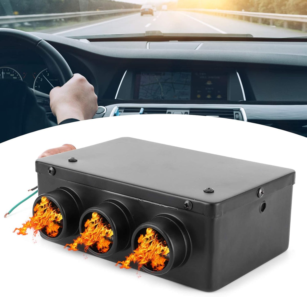 12V 50W Portable Car Heater F870