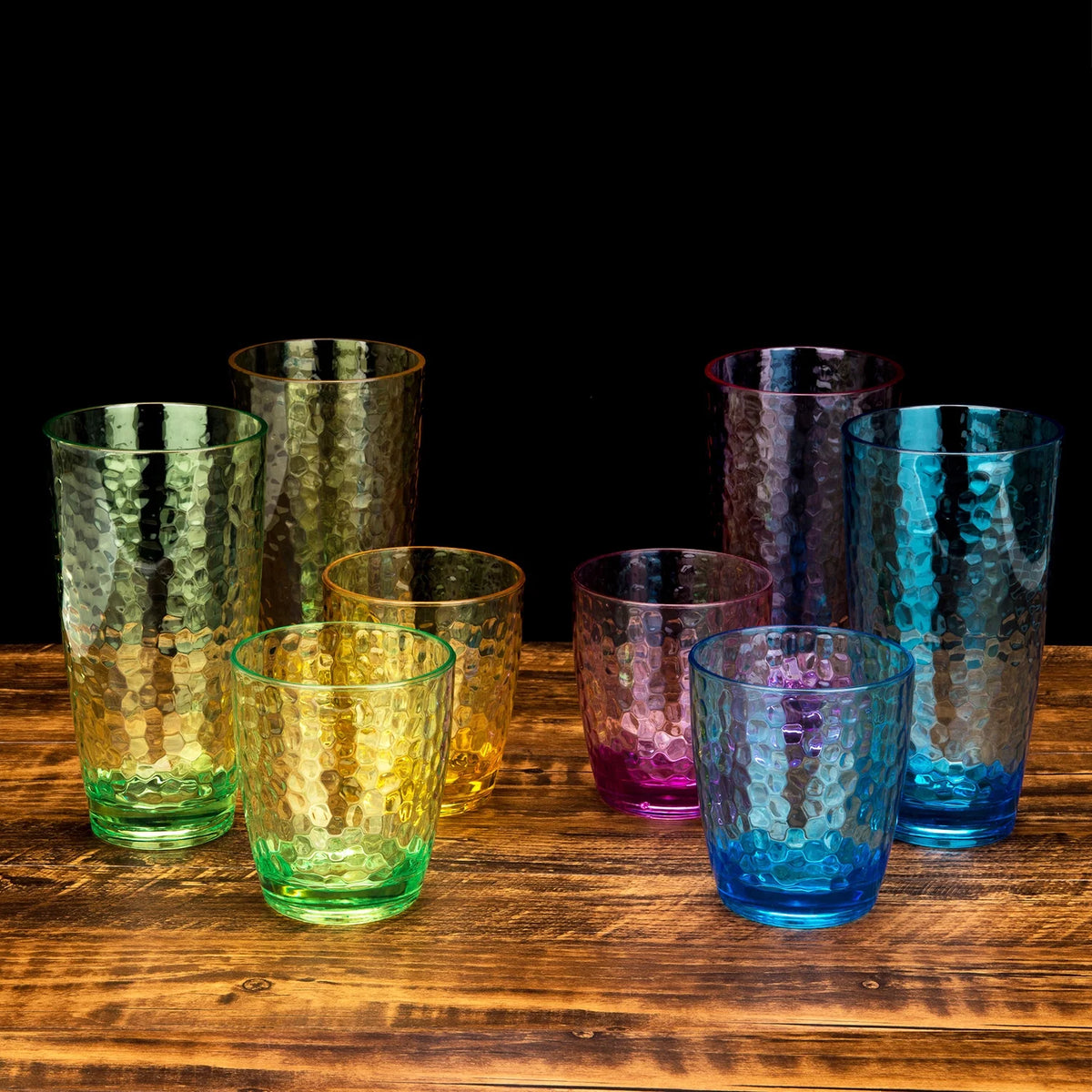 26-Ounce Acrylic Glasses Plastic Tumbler Set of 6 BPA Free P762545