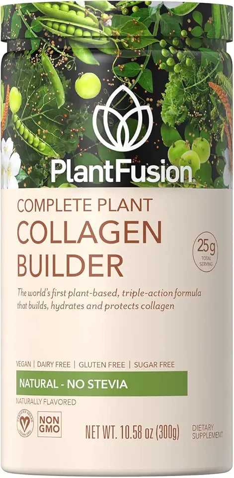Vegan Collagen Protein Powder Unflavored 10.58 oz F538