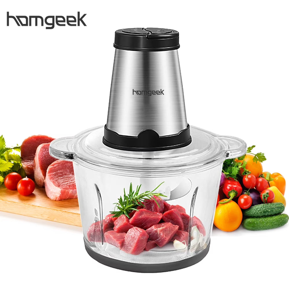 2L Stainless Steel Electric Meat Grinder C982