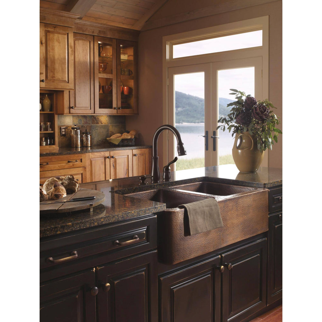 Arctic Stainless Pull-Down Kitchen Faucet W133
