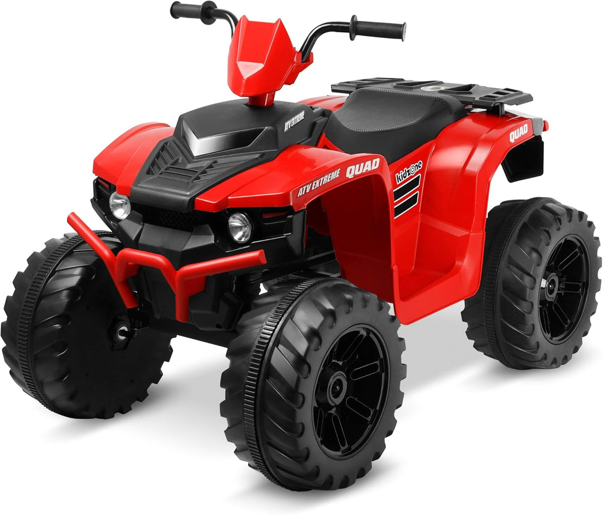Black 12V Electric Ride-On ATV Toy Vehicle S645664