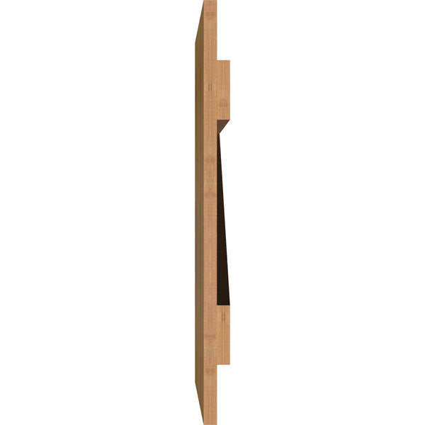Rough Sawn Western Red Cedar Board-n-Batten Shutters with Z-Bar U836