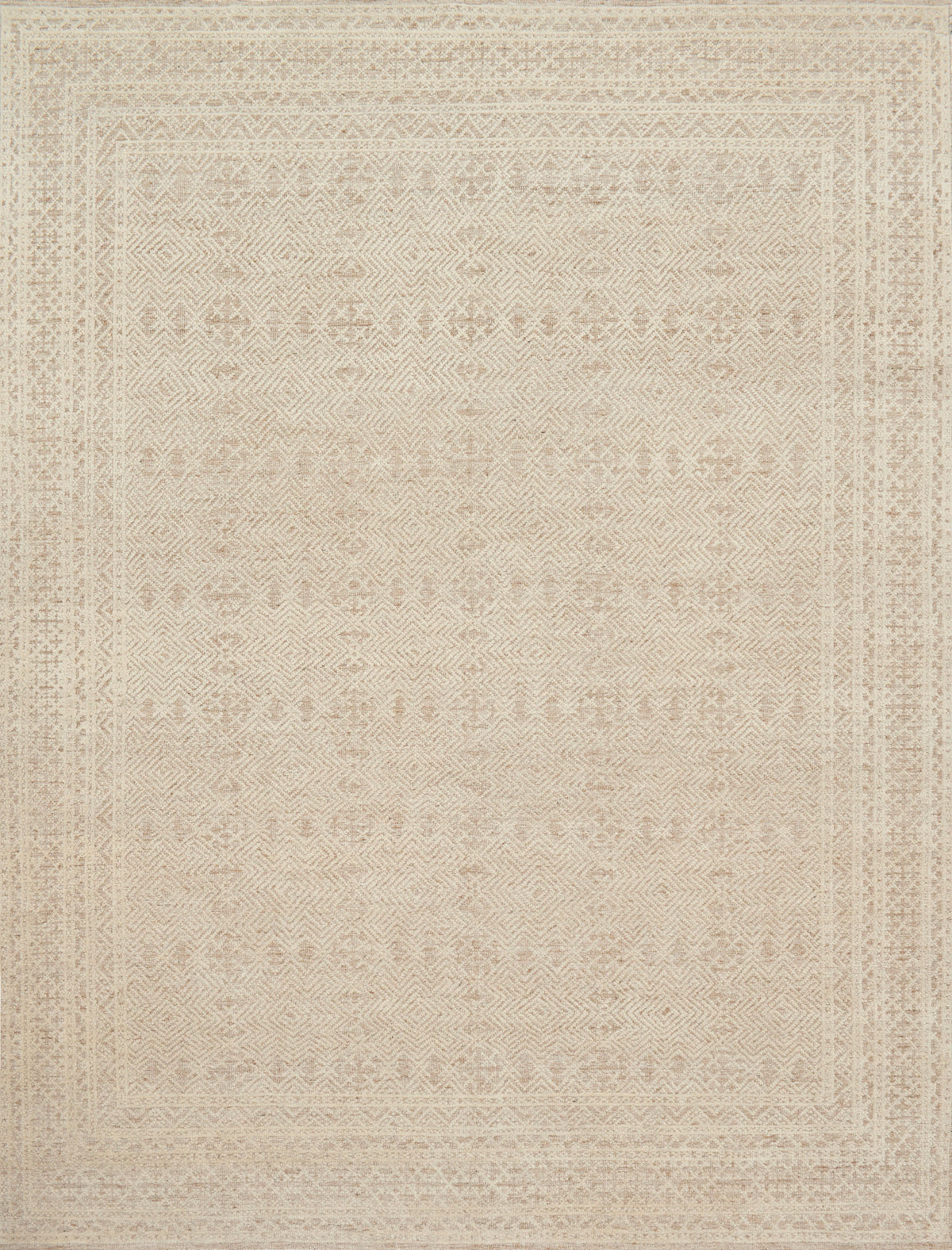 Oatmeal Ivory 6' x 9' Rug S7200