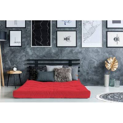 Red Queen Polyester Fiber Pad Futon Mattress N592789