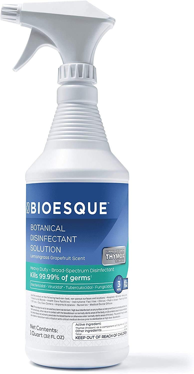 Botanical Disinfectant Solution Case of 12 Quarts J8125