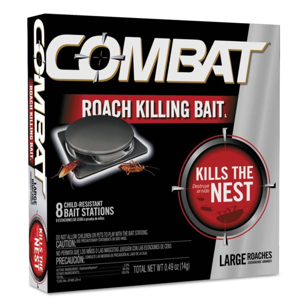 Large Roach Killing System, Child-Resistant Disc, 8/Box, 12 Boxes/Carton M485358