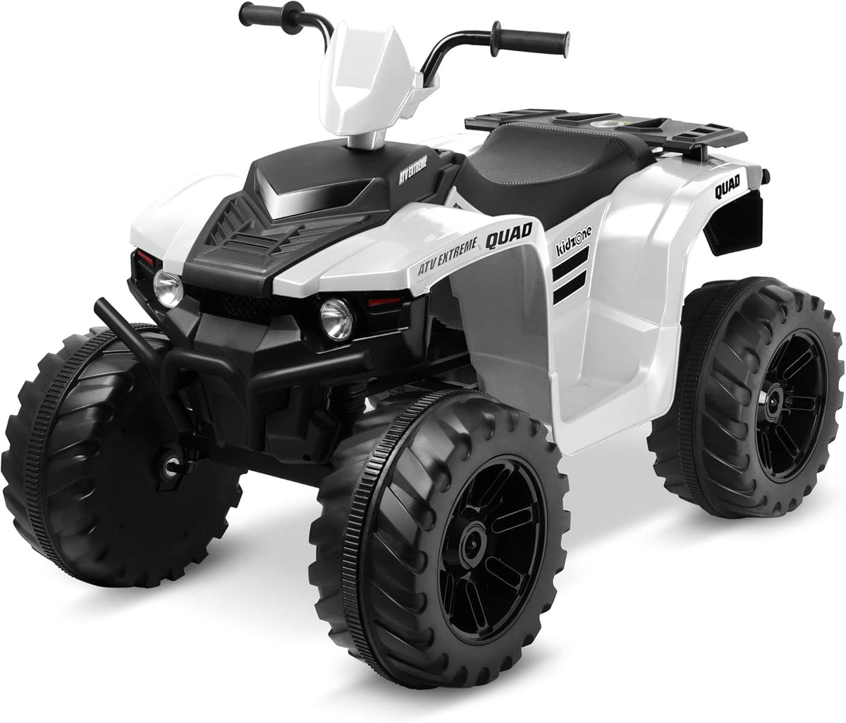 Black 12V Electric Ride-On ATV Toy Vehicle S645664