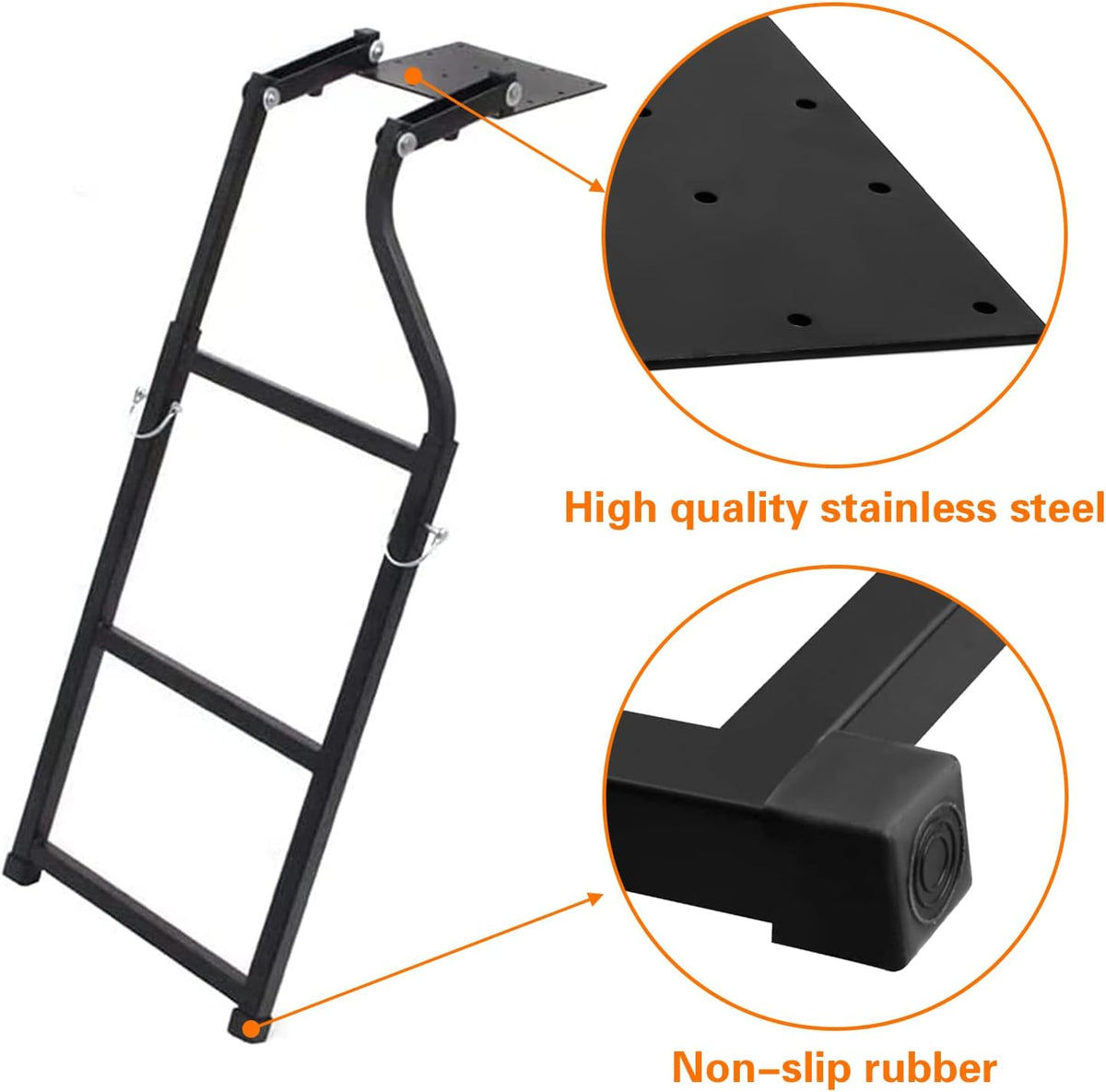 Tailgate Ladder Extension Step Ladder Pack of 2 O711