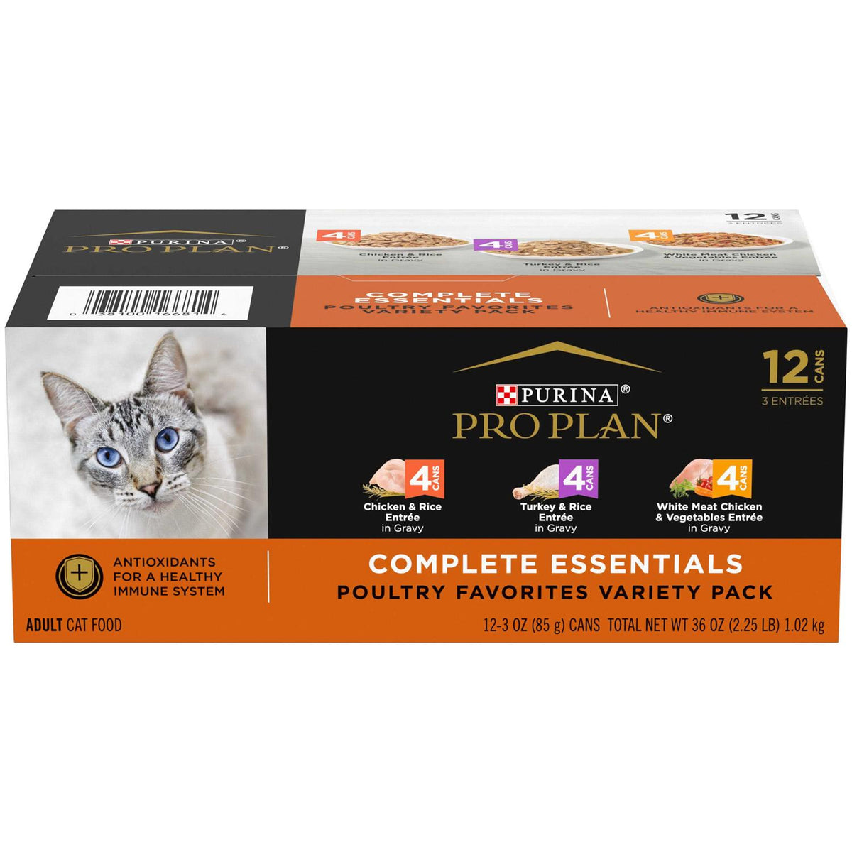 Chicken & Turkey Cat Food Variety Pack S488492