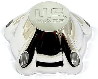 Polished Wheel Center Cap 4-1/16 OD Bolt-On G91425