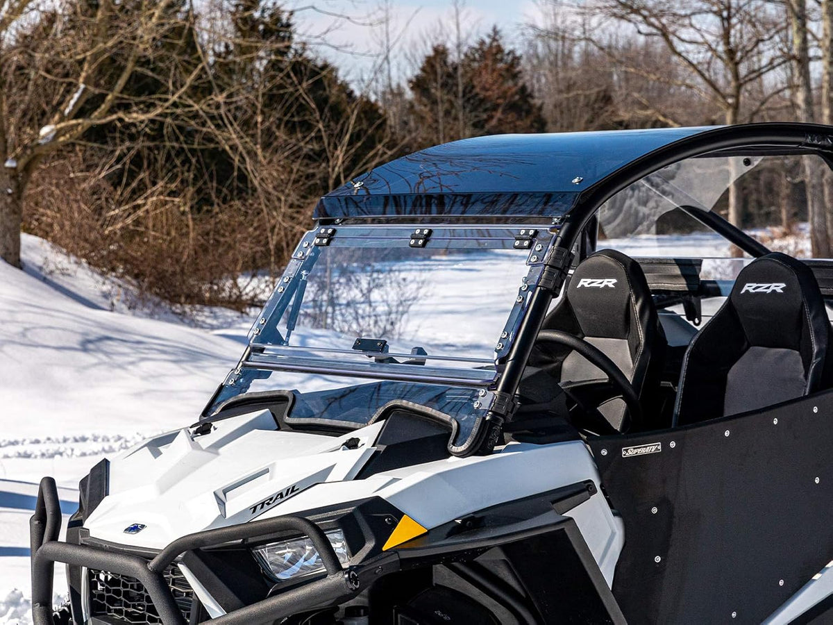 3-in-1 Flip Windshield for Polaris RZR Trail 900 / S 900 / S 1000 Q28518