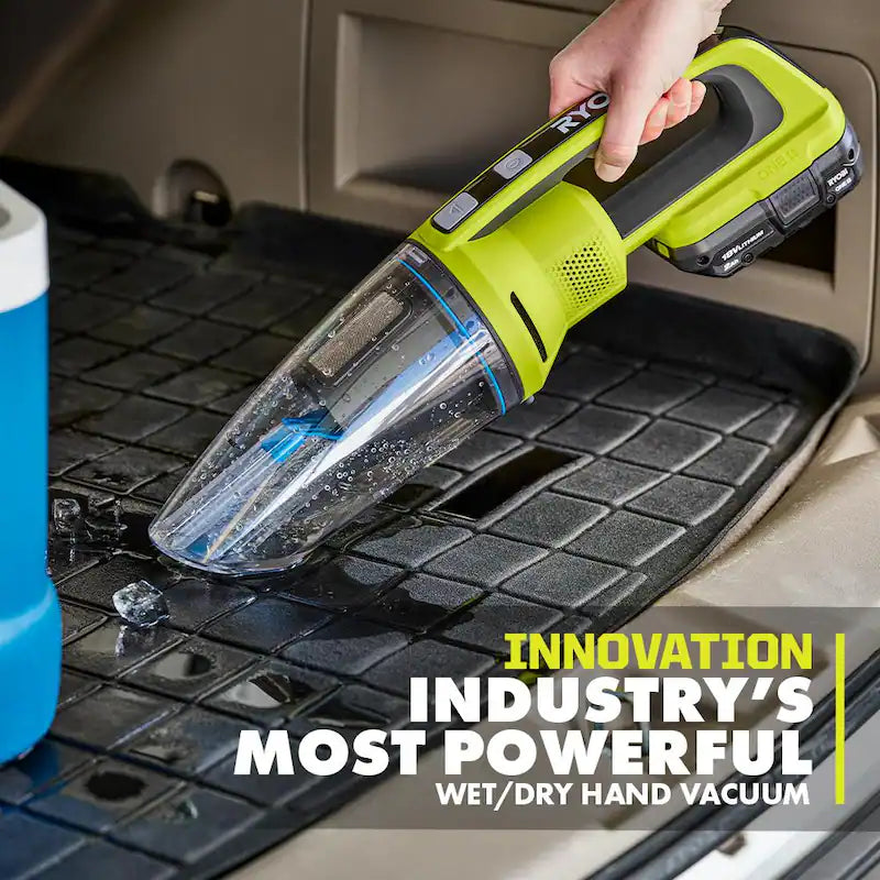 18V Cordless Wet/Dry Hand Vacuum Kit with Battery and Charger E9592