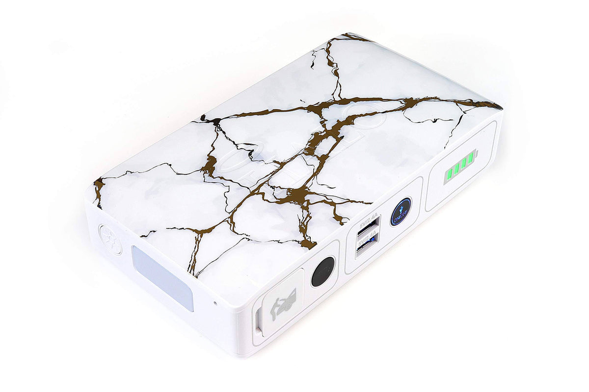 Gold Marble Compact Portable Charger & Car Jumpstarter N7197