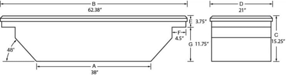 Flush Mount Box Universal Aluminum G981473