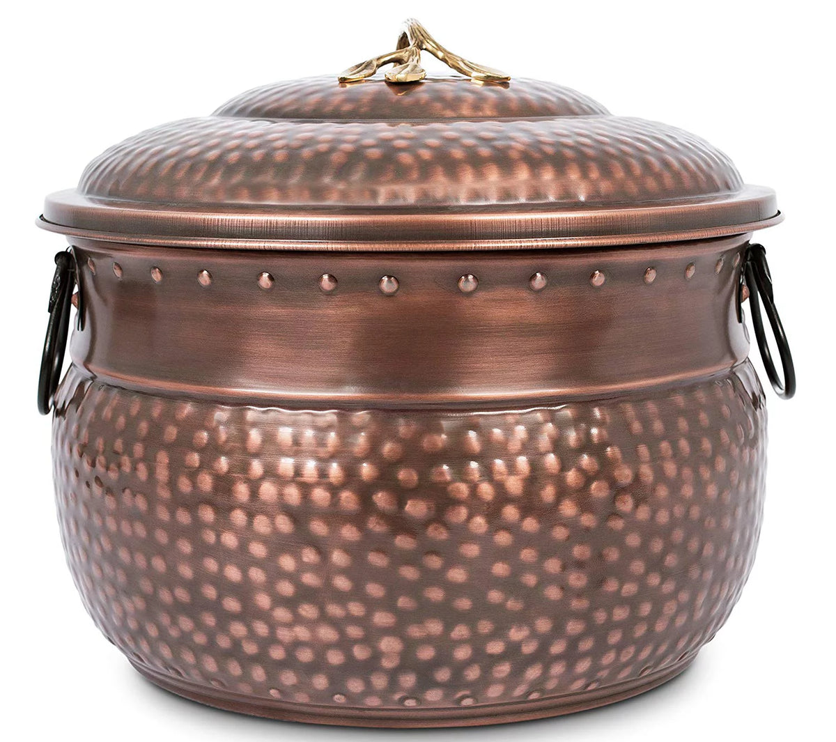 Garden Water Hose Pot with Lid I86655