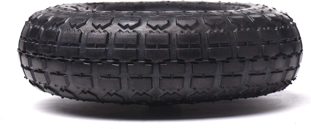 (4 Pack) 4.10/3.50-4 Replacement Tire and Wheel with 10 Inner Tube C6999