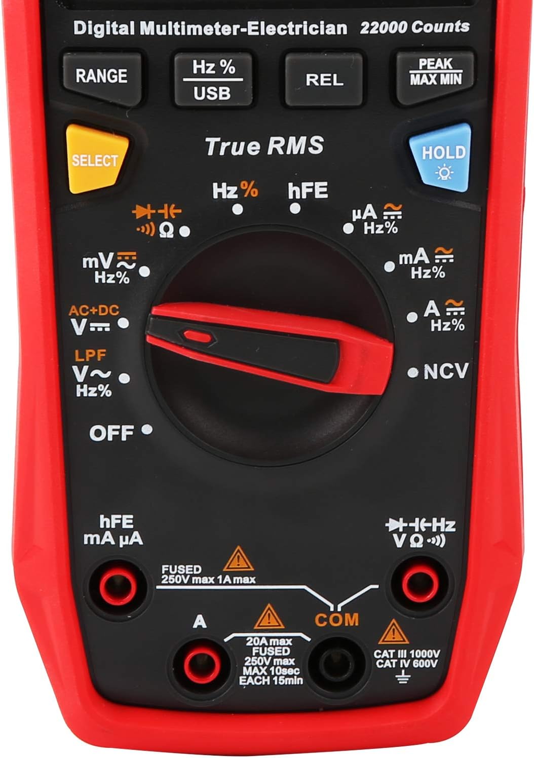 UT61E Plus Digital Multimeter 22000 Counts True RMS 1000V NCV J679219