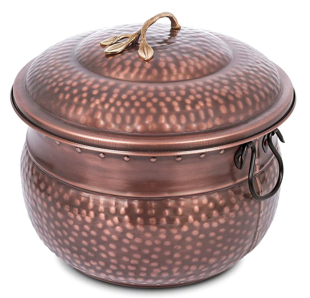 Garden Water Hose Pot with Lid I86655