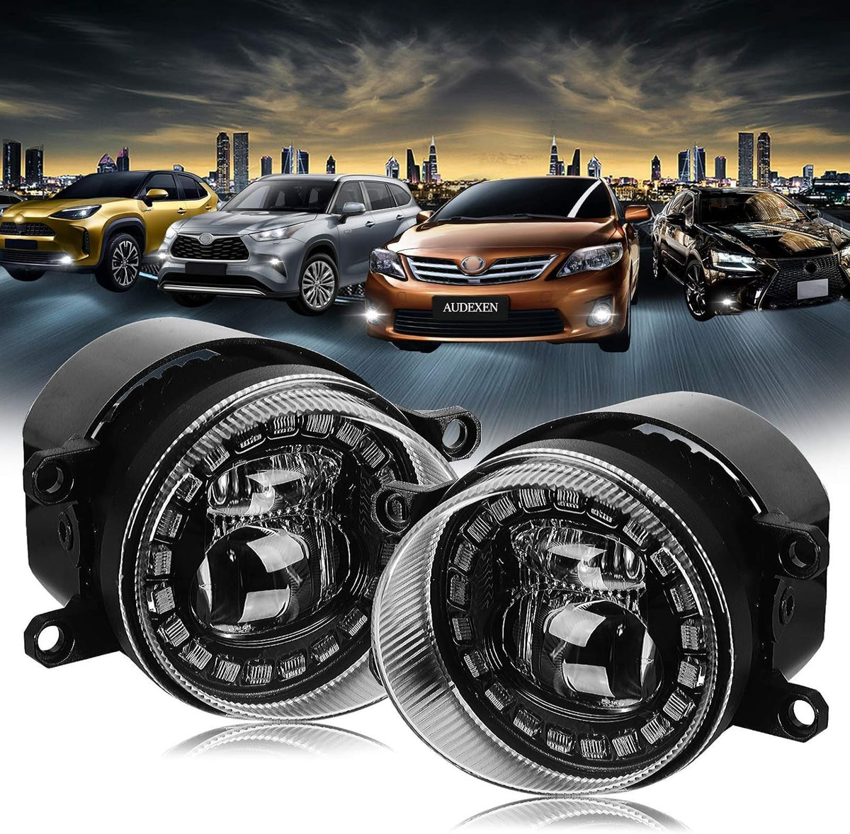 LED Fog Lights with DRL N955