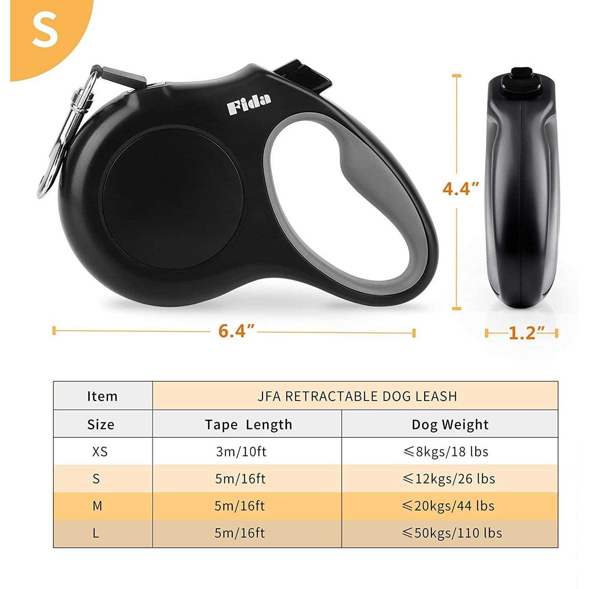 Retractable Dog Leash 16 ft M682