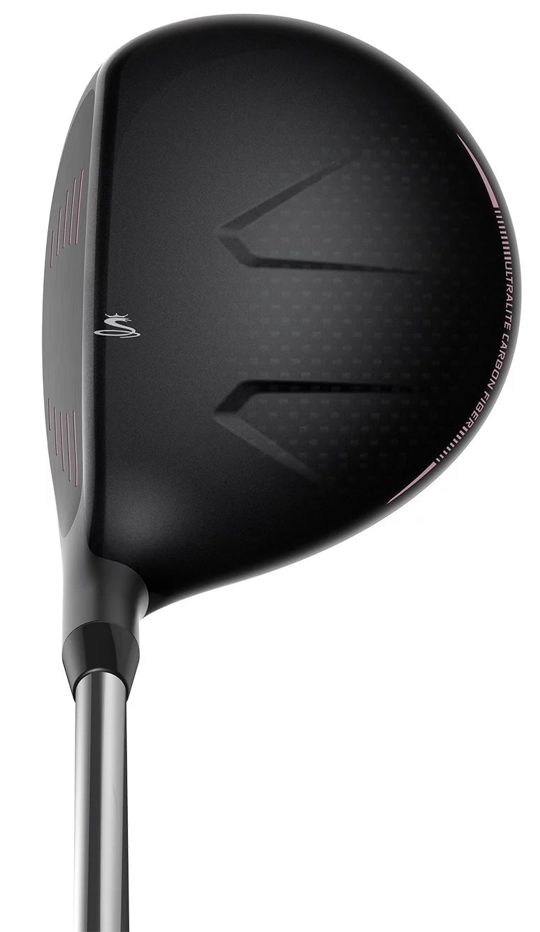 Pre-Owned Women Black/Pink 5 Wood Golf Club Graphite I946967