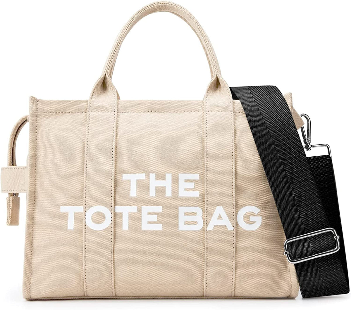 Canvas Tote Bag with Zipper V4576