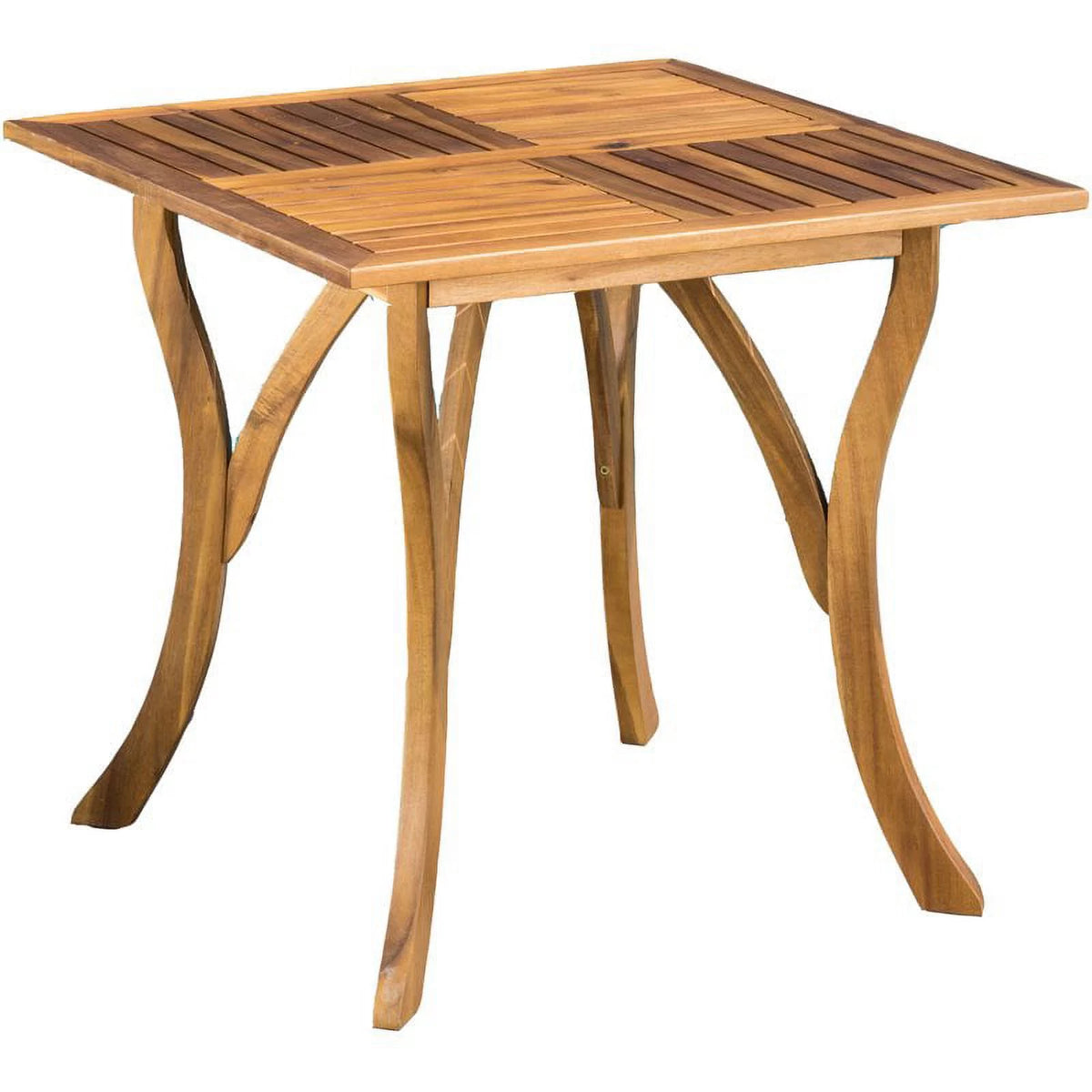 31.5" Square Wooden Patio Dining Table D9372