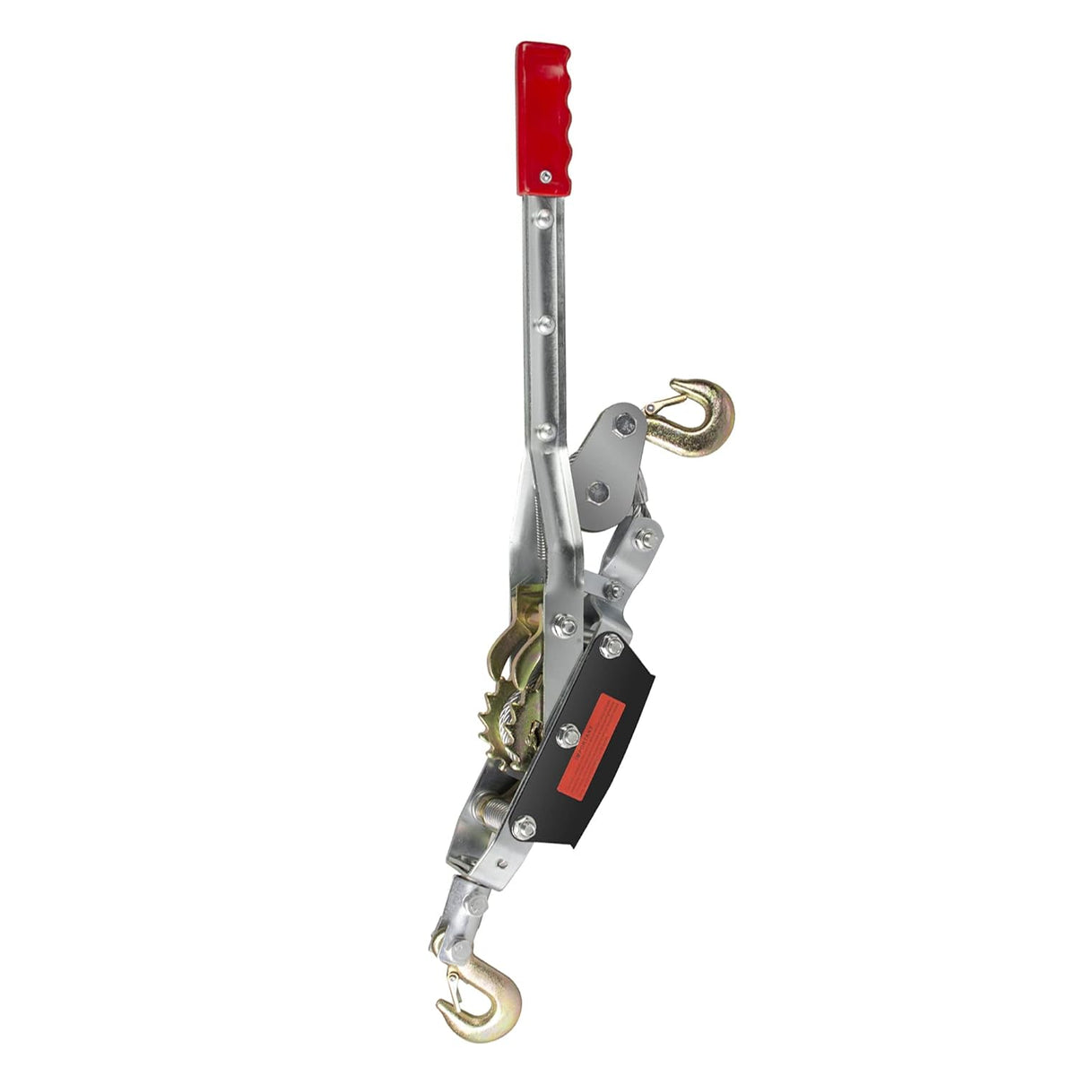 8000lb 2 Gear 2 Hooks Ratchet Puller with Cable Rope, Pack of 2 C928831