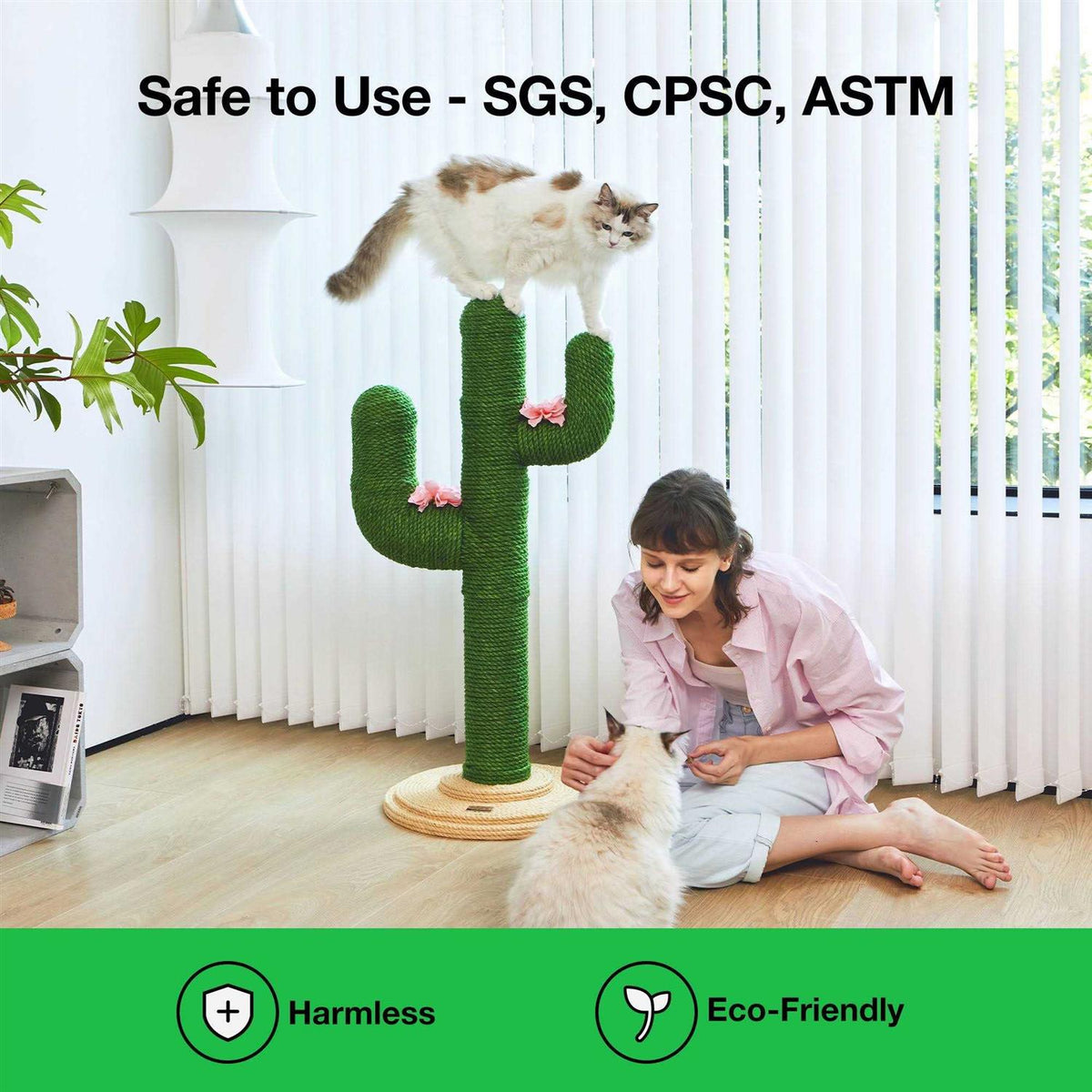 Cactus Cat Tree Scratching Post A829693