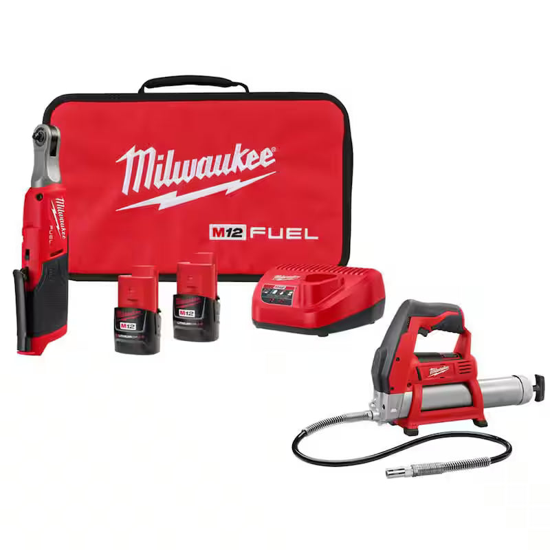 12V Lithium-Ion Brushless Cordless 1/4 in. Ratchet Kit C31033