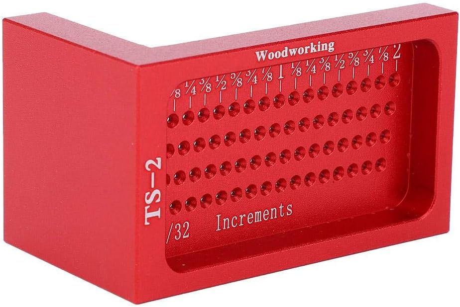 Woodworking Cross Calibration Ruler, T Type Scribing Marking Gauge, Pack of 2 G32182