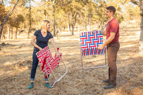 2-Pack Aluminum Webbed Folding Lawn Camp Chair N50967