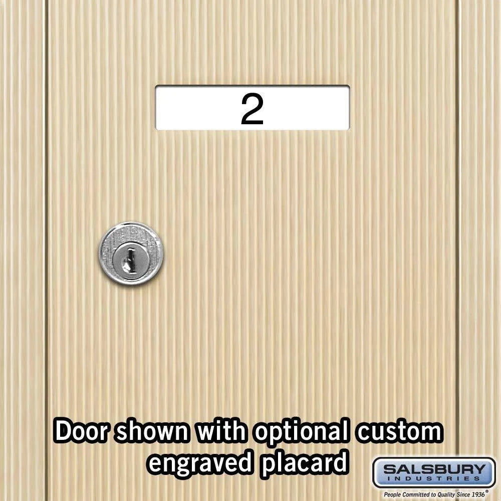 5 Door Sandstone Vertical Mailbox Y7602