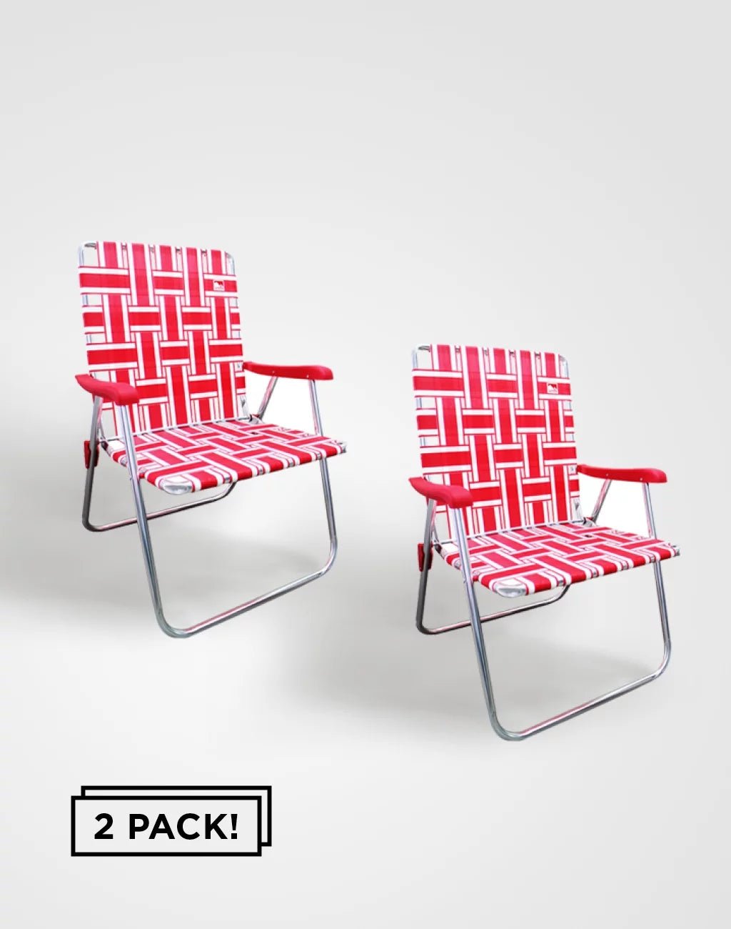 2-Pack Aluminum Webbed Folding Lawn Camp Chair N50967